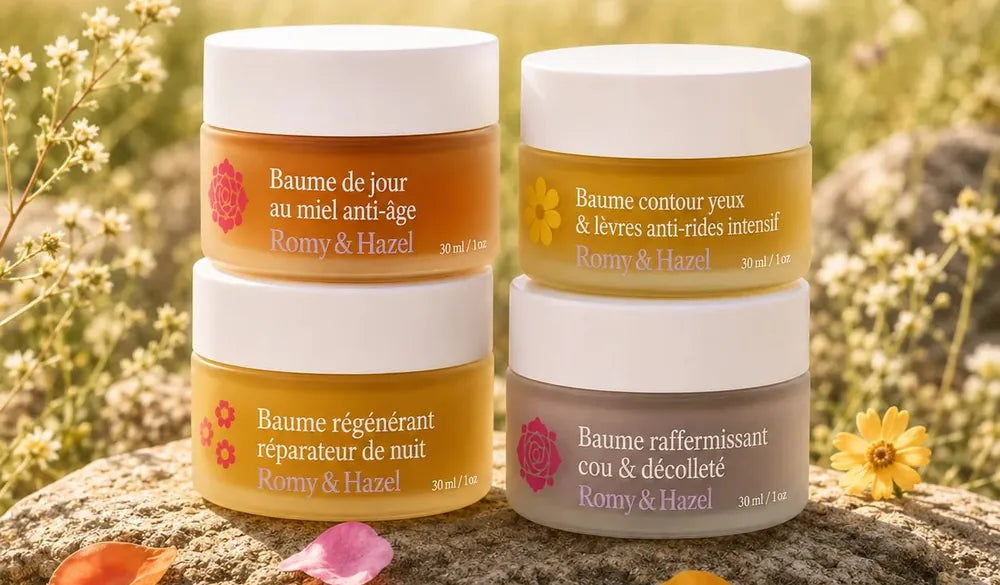 Les 4 baumes de la routine Romy & Hazel