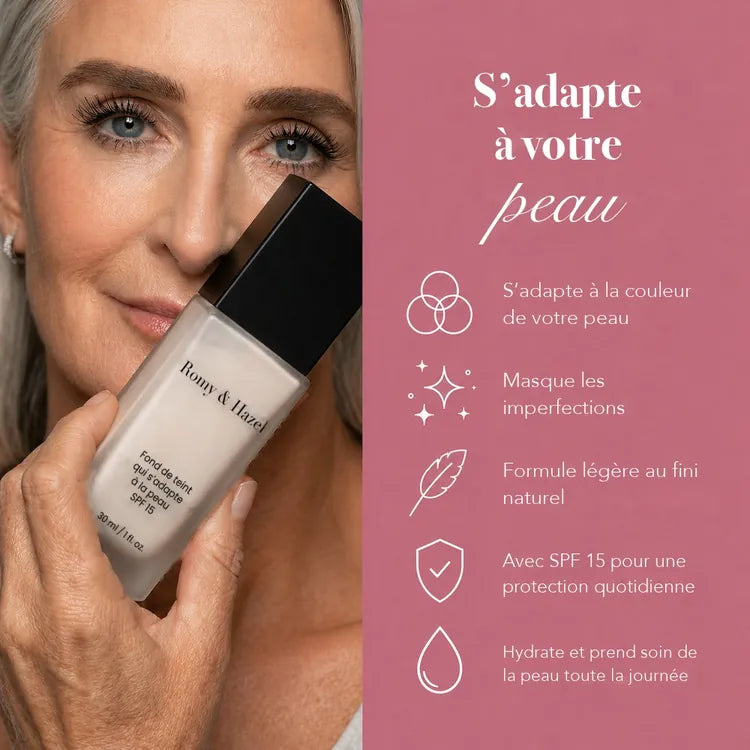 Romy & Hazel – Le fond de teint qui change de couleur