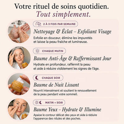 La routine complète de soins Romy & Hazel pour les femmes matures