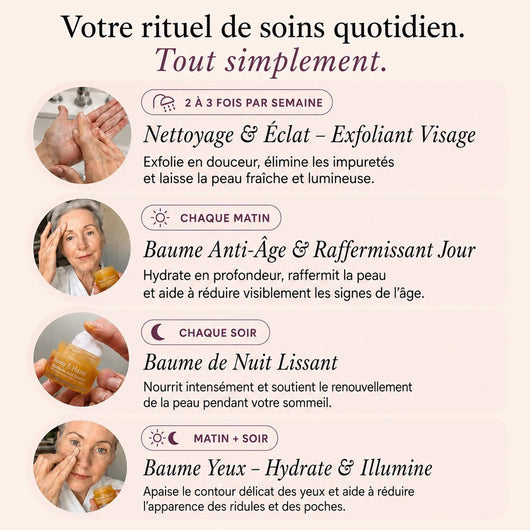 La routine complète de soins Romy & Hazel pour les femmes matures