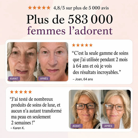 La routine complète de soins Romy & Hazel pour les femmes matures