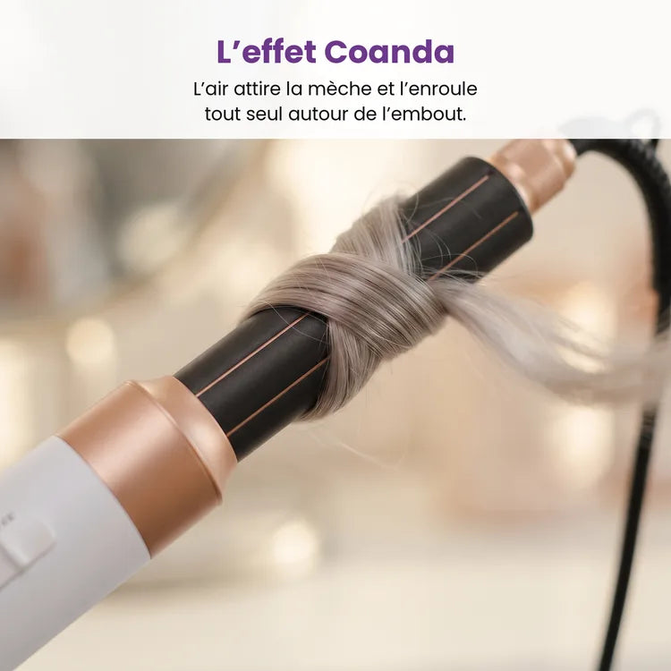 Coiffair™ 5 en 1 – Brosse soufflante