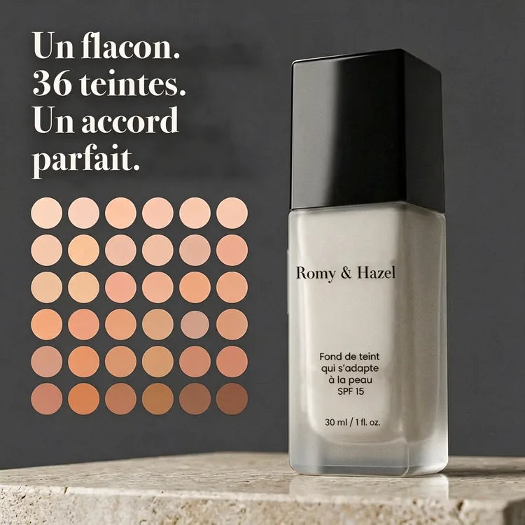 Romy & Hazel – Le fond de teint qui change de couleur